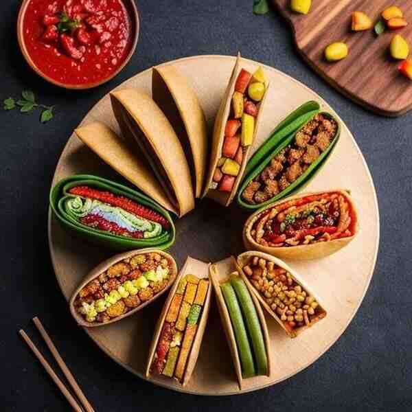 Закусочный рулет Краски осени